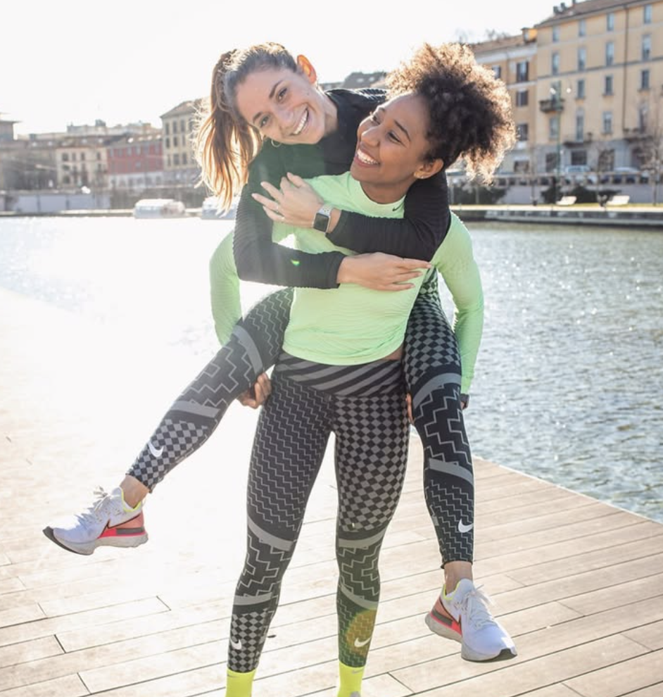 NTC Live EMEA — runners in Milan
